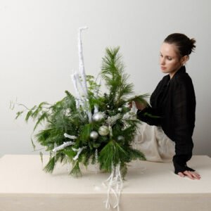 Interior Arrangements (Silver & White)