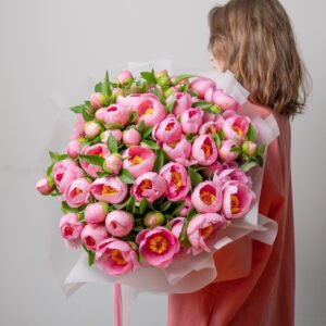 Premium Pink Peonies