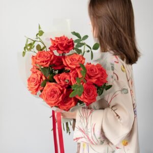 rose bouquet Sliema Malta local florist delivery